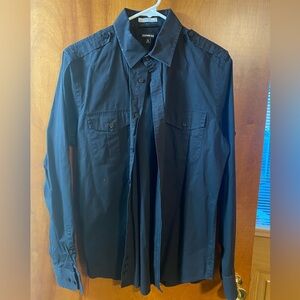Express Men Cargo Dress Shirt